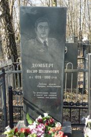 Домберг Иосиф Шулимович, Москва, Востряковское кладбище